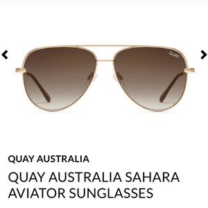 QUAY X DESI Sahara gold/taupe